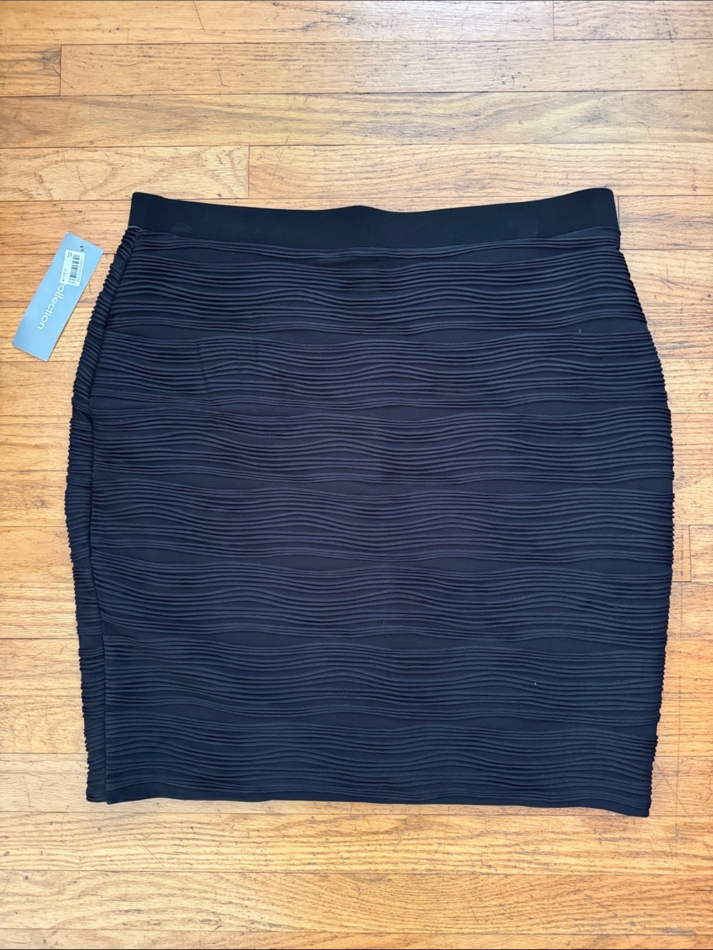 NWT! NY Collection Black Mini Skirt